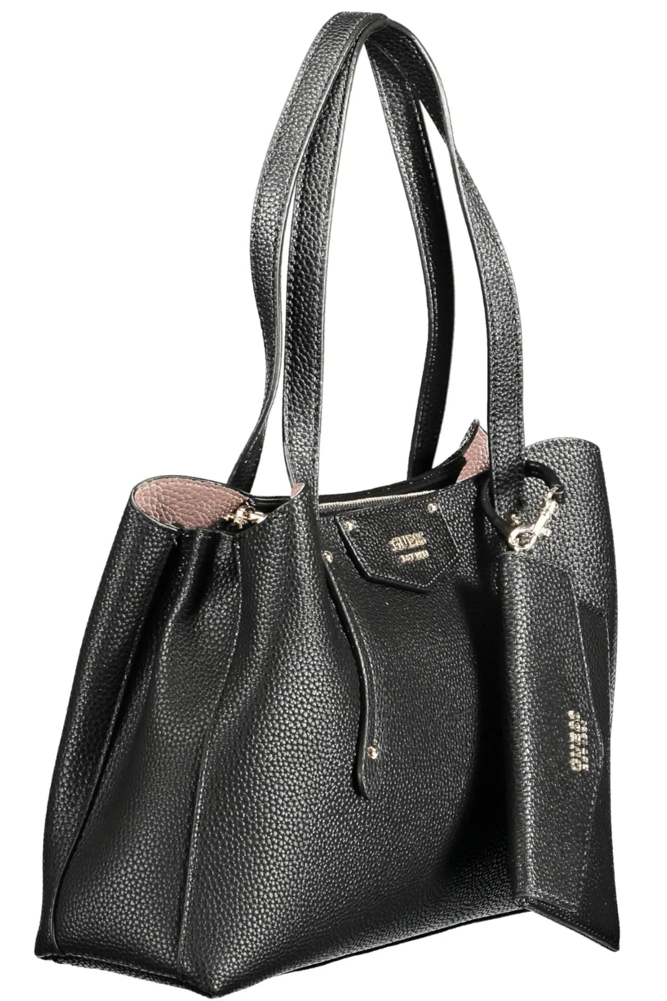 Chic Black Dual-Compartment Handbag sold by Louxly product image thumbnail 3