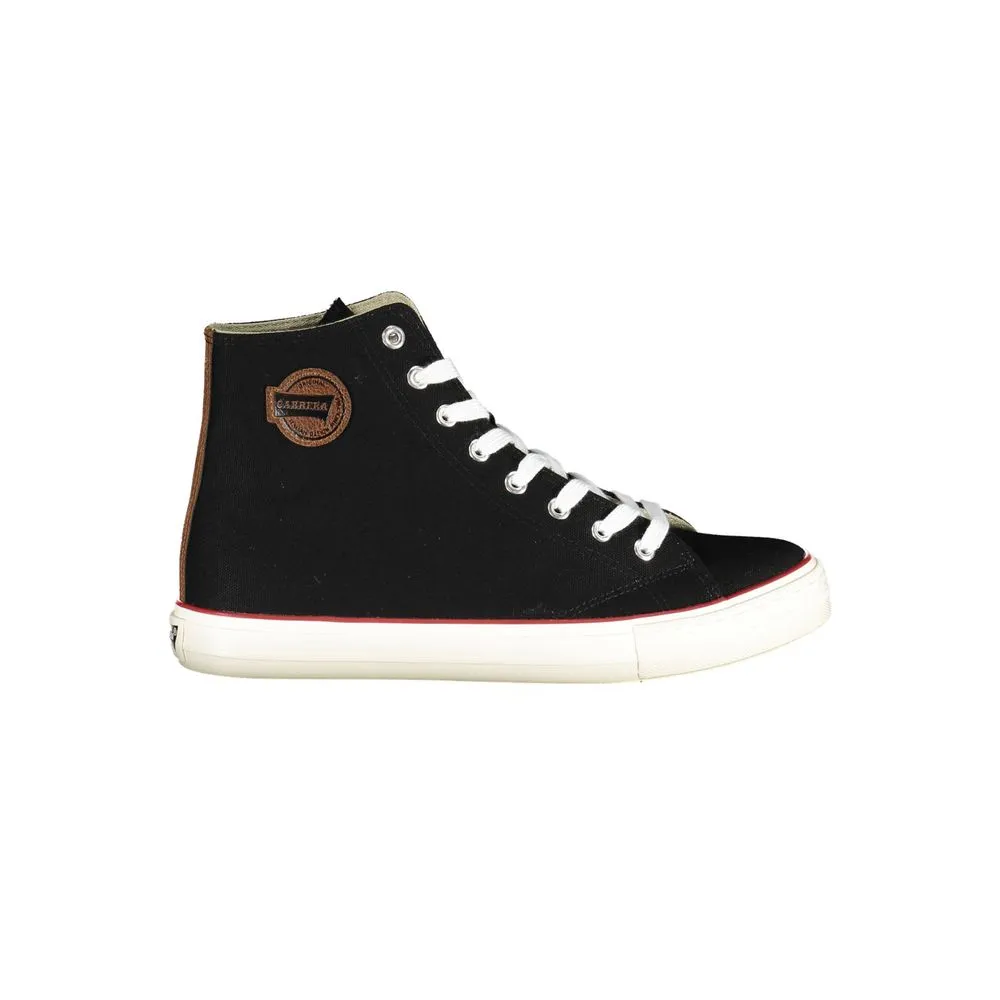 Black Polyester Sneaker sold by Louxly