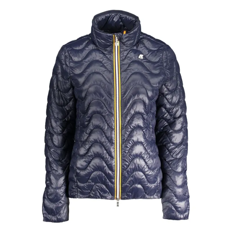Blue Polyamide Women Jacket sold by Louxly