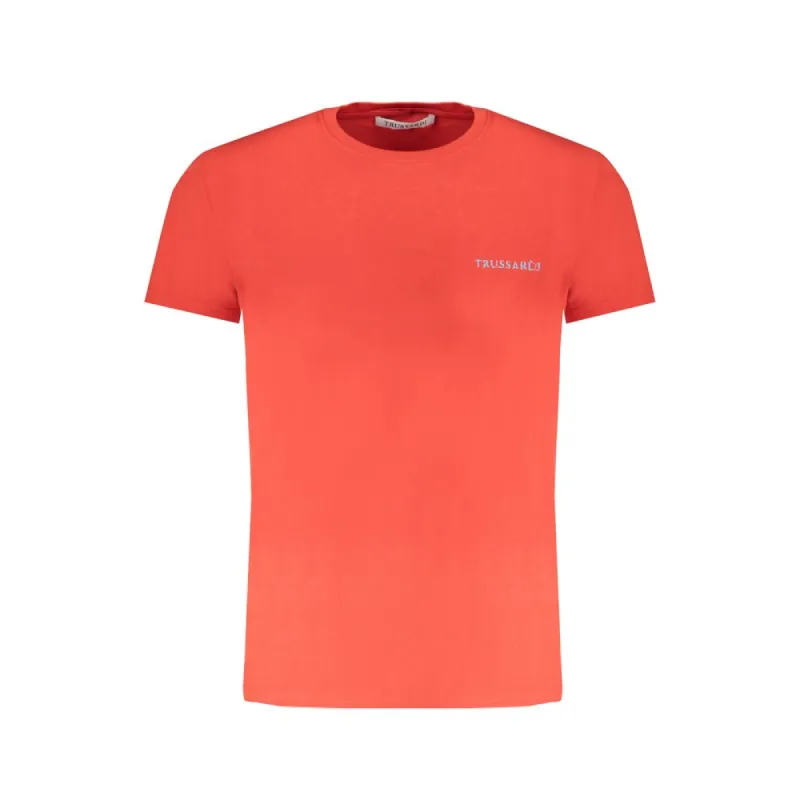 Red Cotton T-Shirt sold by Louxly