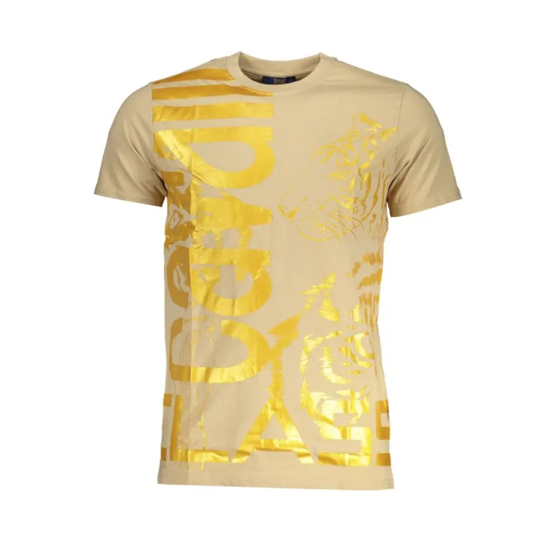 Beige Cotton T-Shirt sold by Louxly