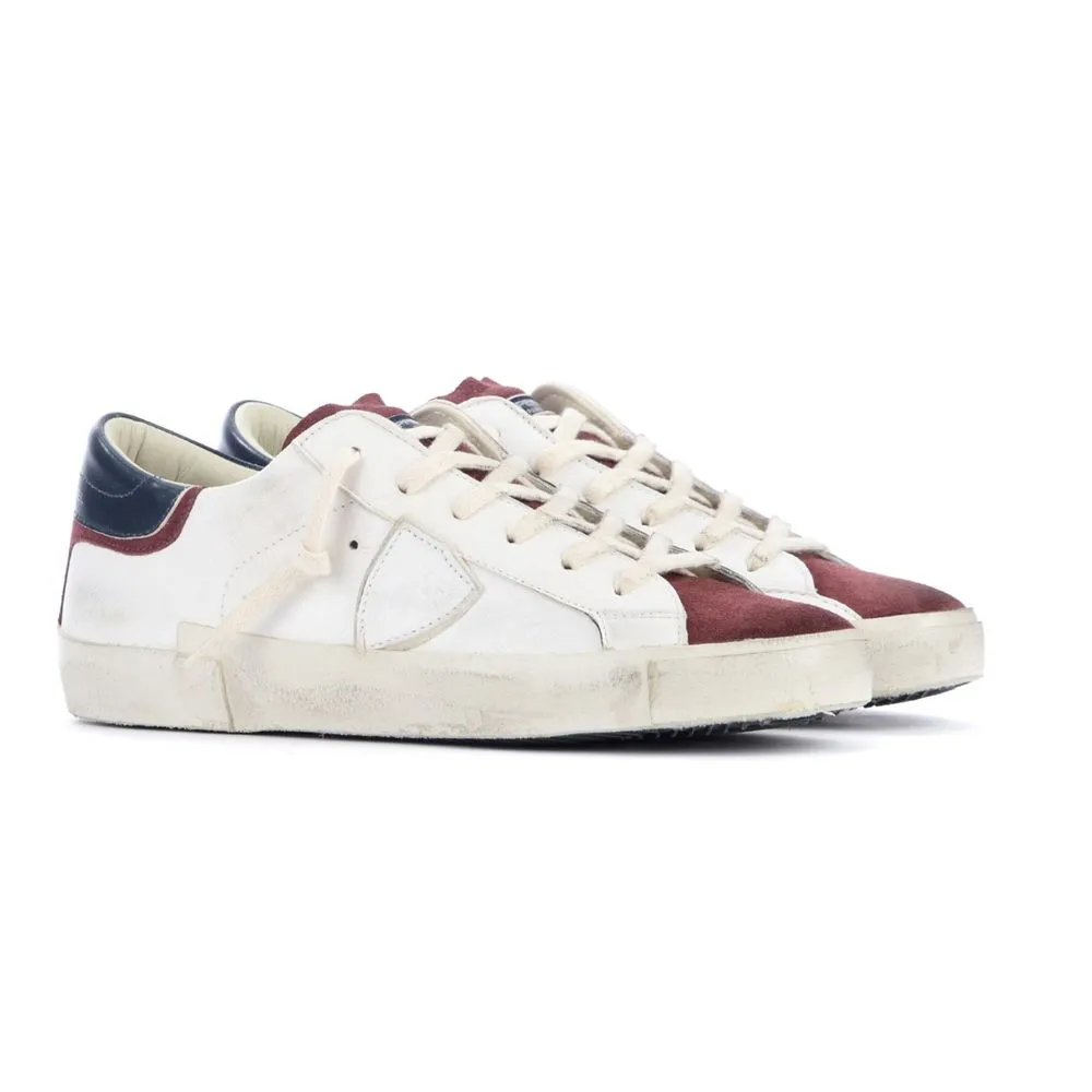 Elegant Leather Sneakers with Suede Accents sold by Louxly product image thumbnail 2