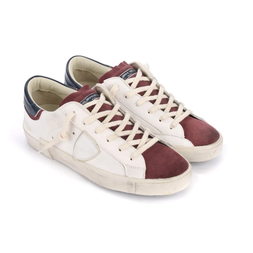 Elegant Leather Sneakers with Suede Accents sold by Louxly product image thumbnail 3
