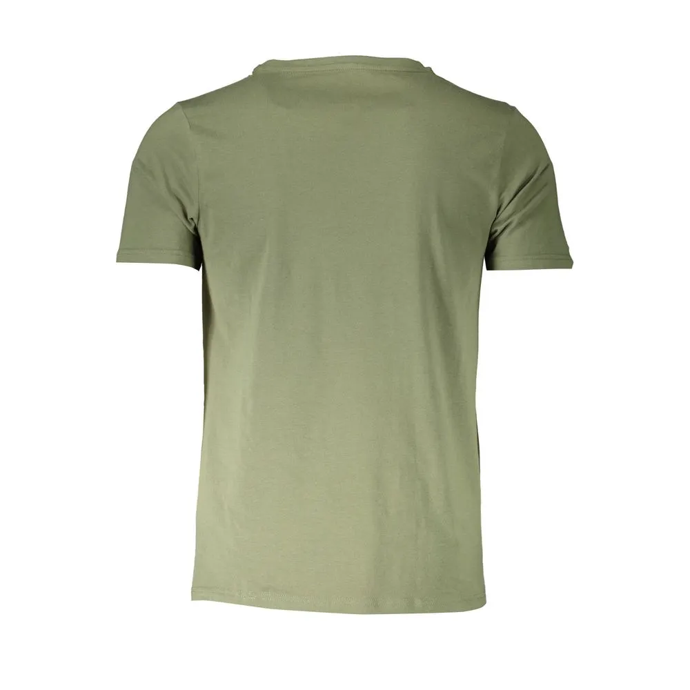 Green Cotton T-Shirt sold by Louxly product image thumbnail 2