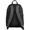 Black Leather Men Backpack sold by Louxly