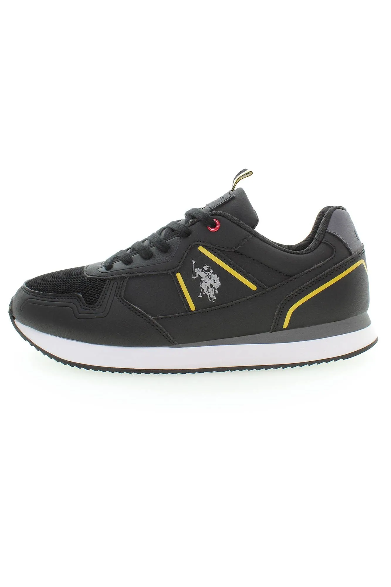 Black Polyester Men Sneaker sold by Louxly product image thumbnail 2