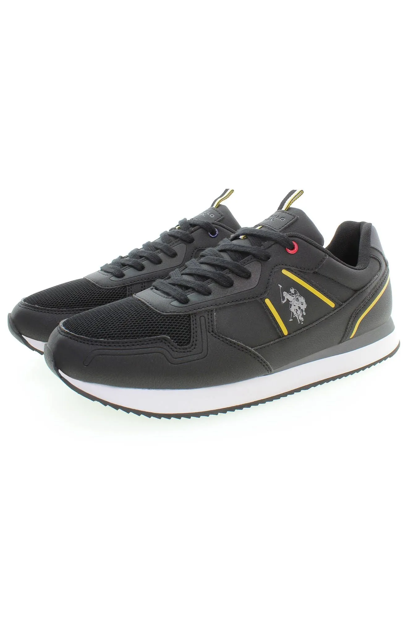 Black Polyester Men Sneaker sold by Louxly product image thumbnail 3