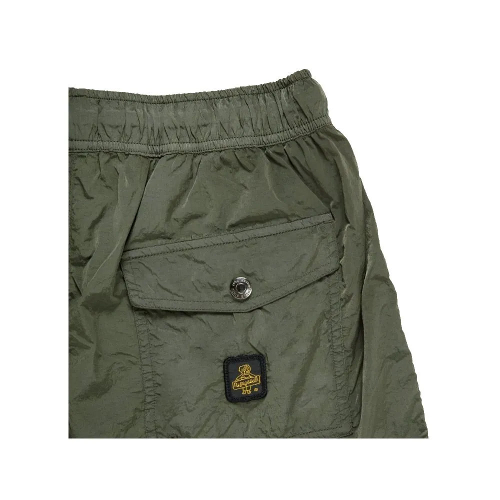 Green Nylon Men Swim Trunk sold by Louxly product image thumbnail 3