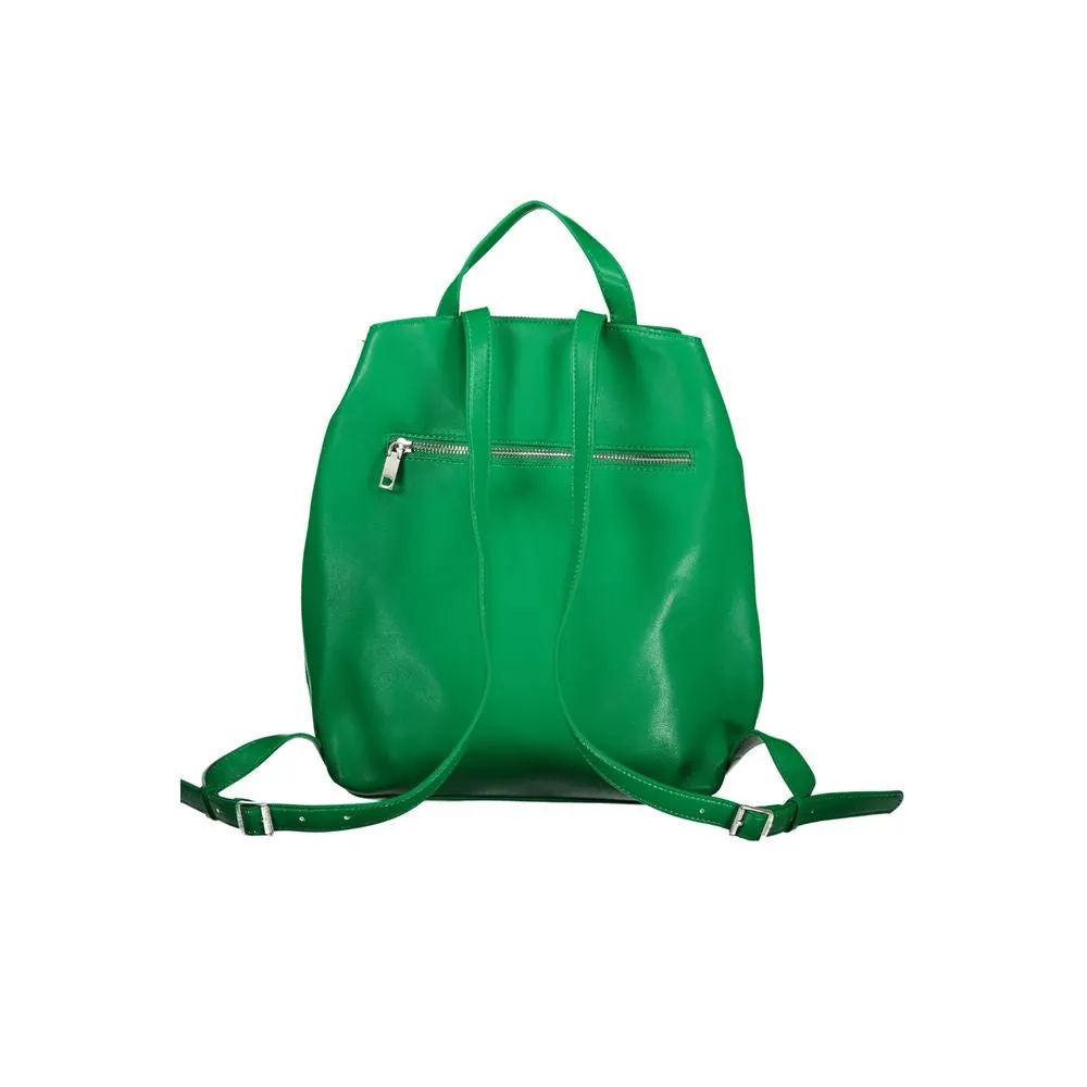 Chic Green Backpack with Contrast Details sold by Louxly product image thumbnail 2