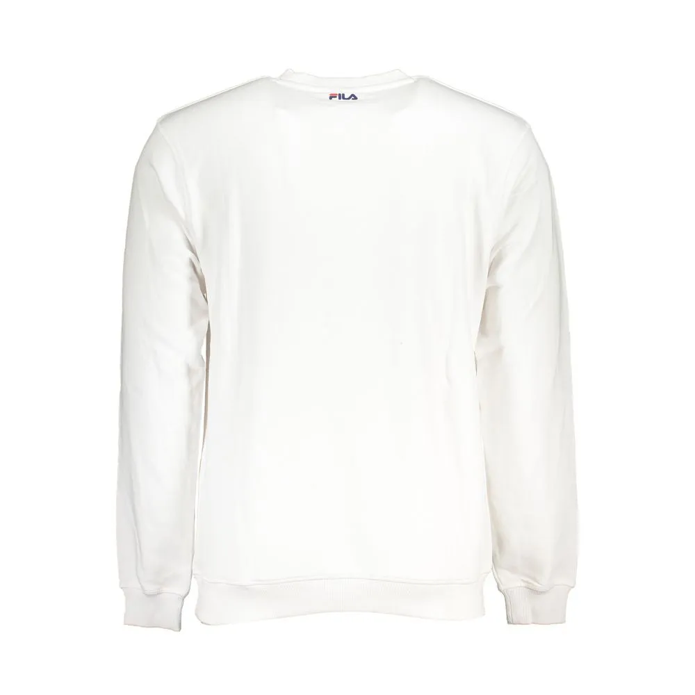 Classic Crew Neck Fleece Sweatshirt in White sold by Louxly product image thumbnail 2