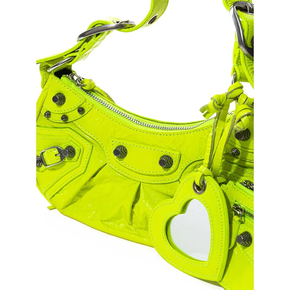 Sunny Yellow Leather Handbag Treasure sold by Louxly product image thumbnail 3