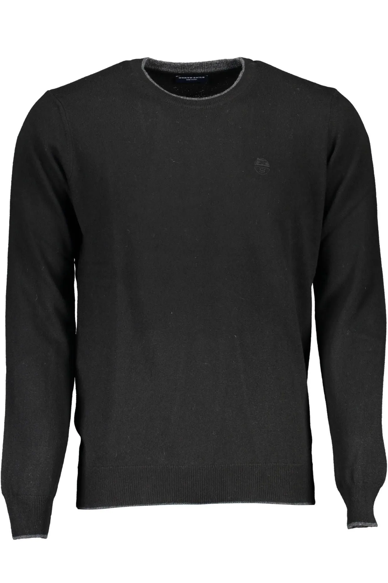 Black Polyamide Men Sweater sold by Louxly