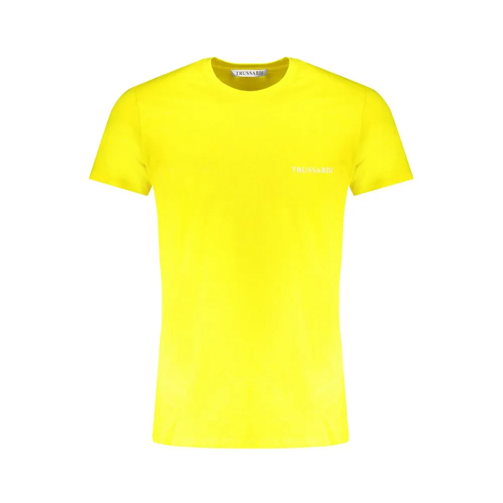 Yellow Cotton T-Shirt sold by Louxly