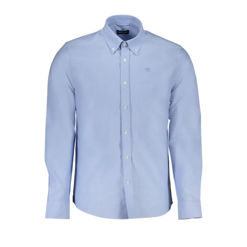 Light Blue Cotton Shirt sold by Louxly