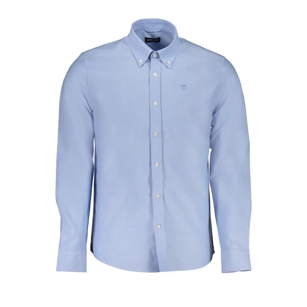 Light Blue Cotton Shirt sold by Louxly