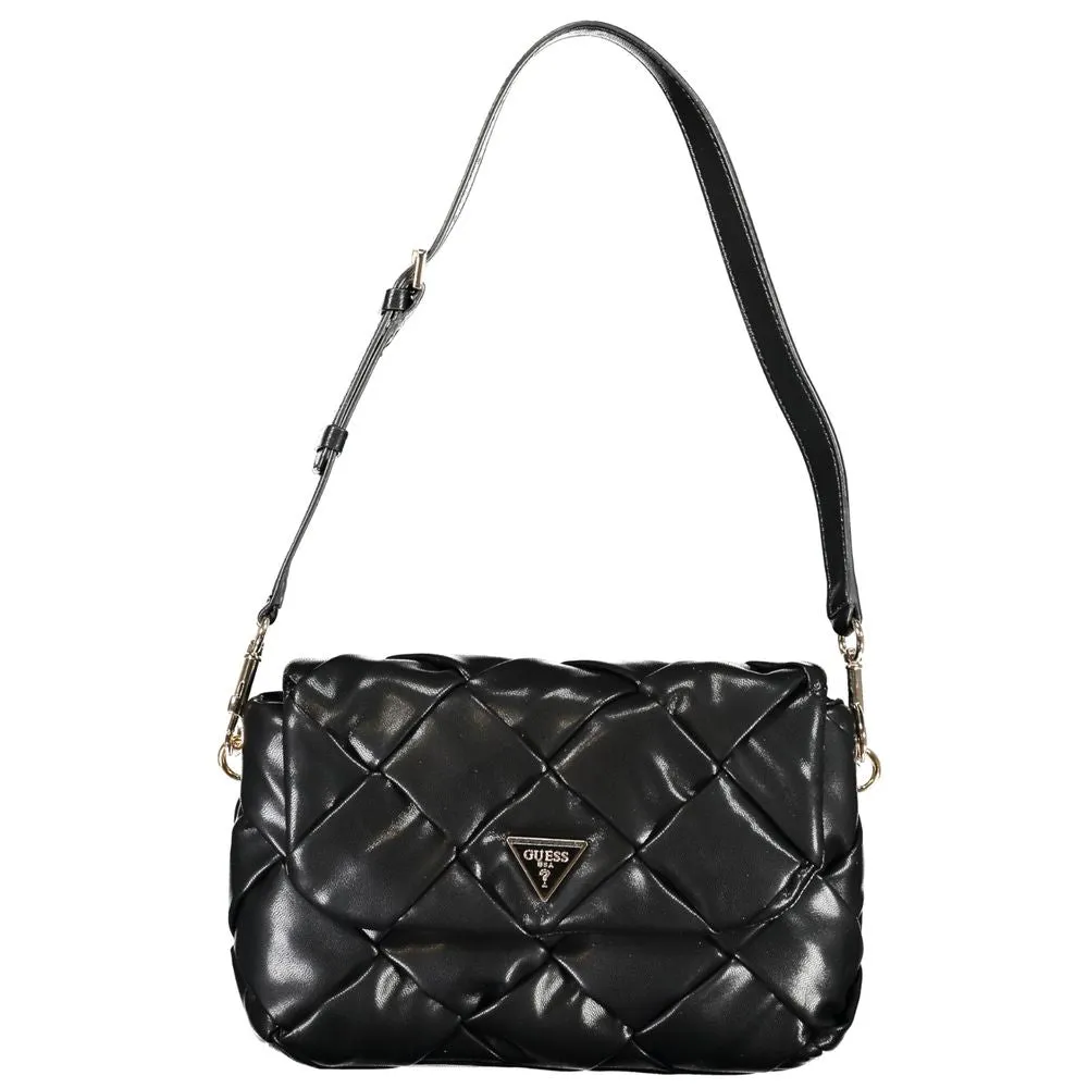 Black Polyethylene Handbag sold by Louxly