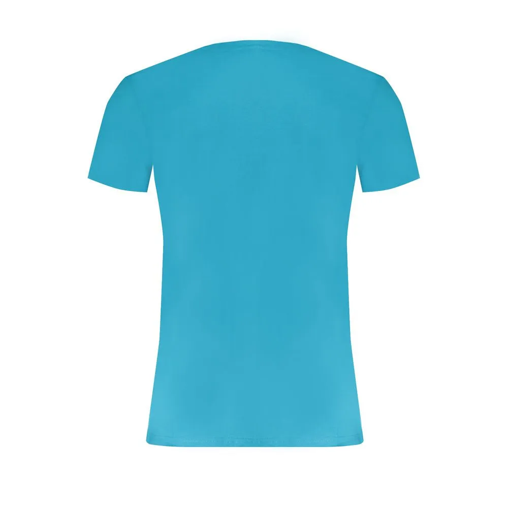 Light Blue Cotton T-Shirt sold by Louxly product image thumbnail 2