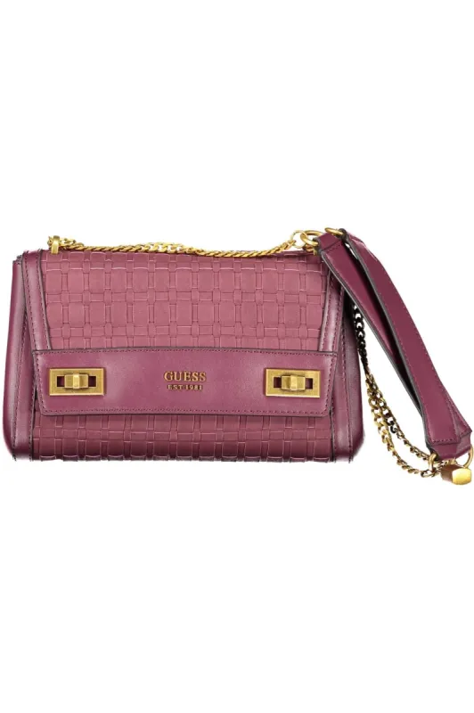 Chic Purple Chain Handle Shoulder Bag sold by Louxly