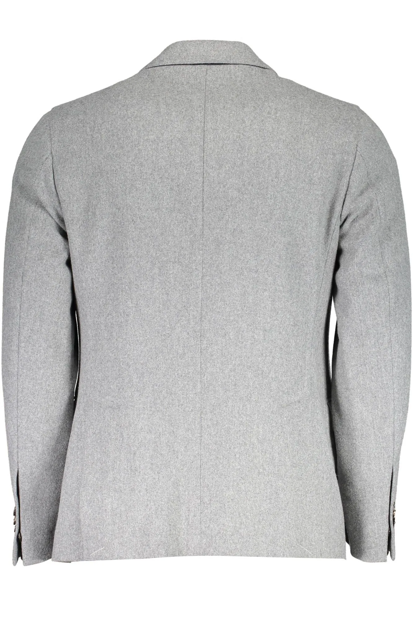 Gray Wool Men Jacket sold by Louxly product image thumbnail 2