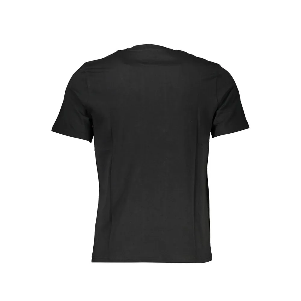 Black Cotton T-Shirt sold by Louxly product image thumbnail 2