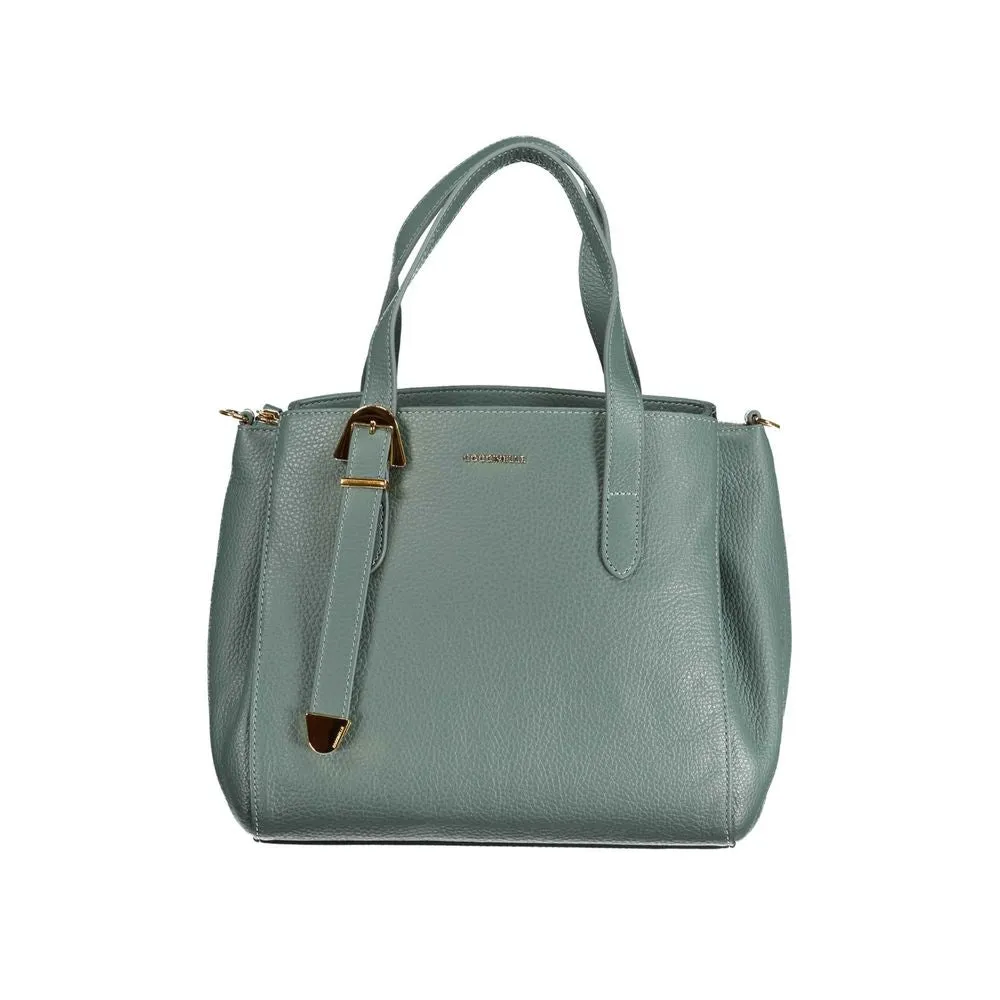 Green Leather Handbag sold by Louxly