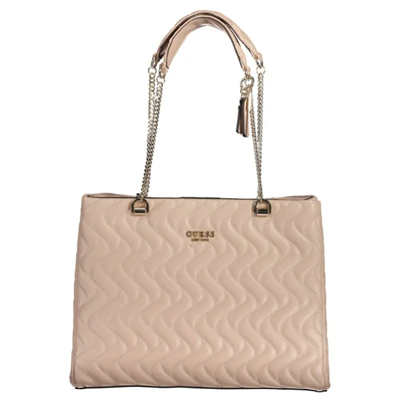 Pink Polyethylene Handbag sold by Louxly