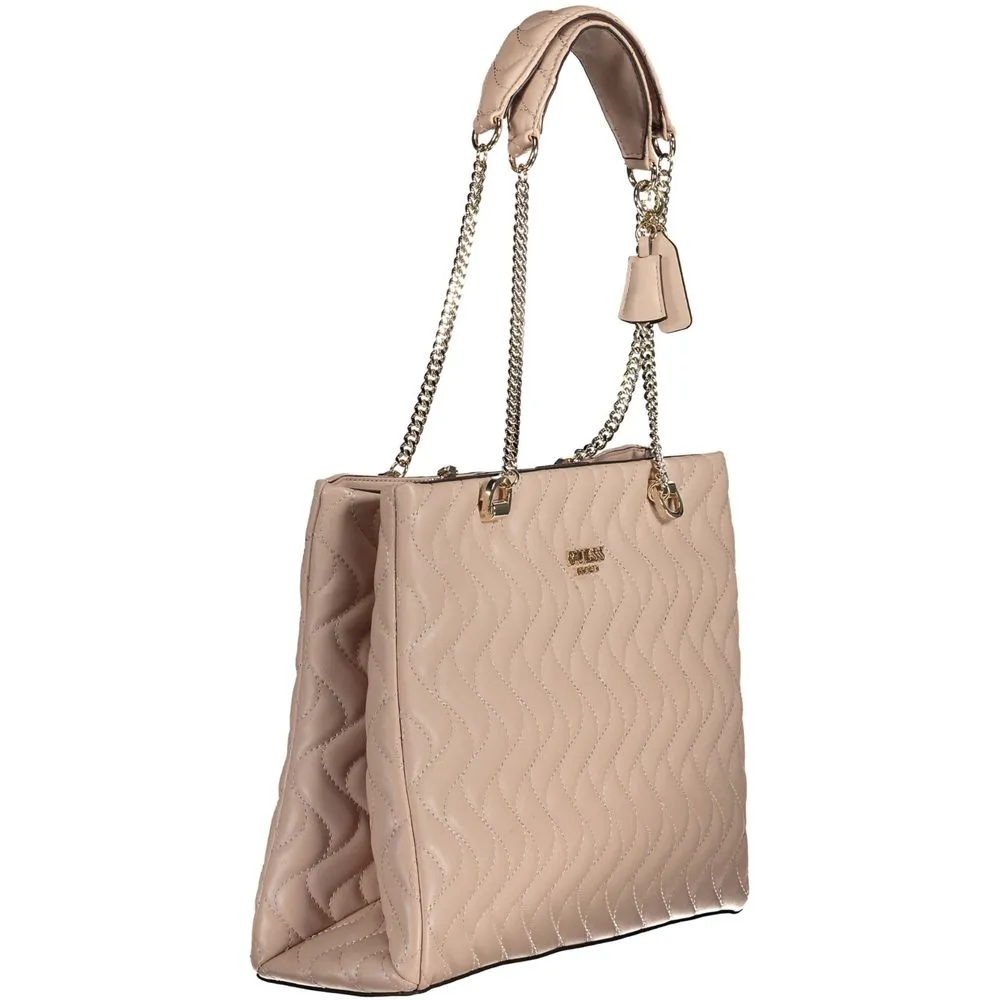 Pink Polyethylene Handbag sold by Louxly product image thumbnail 3