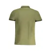 Green Cotton Polo Shirt sold by Louxly
