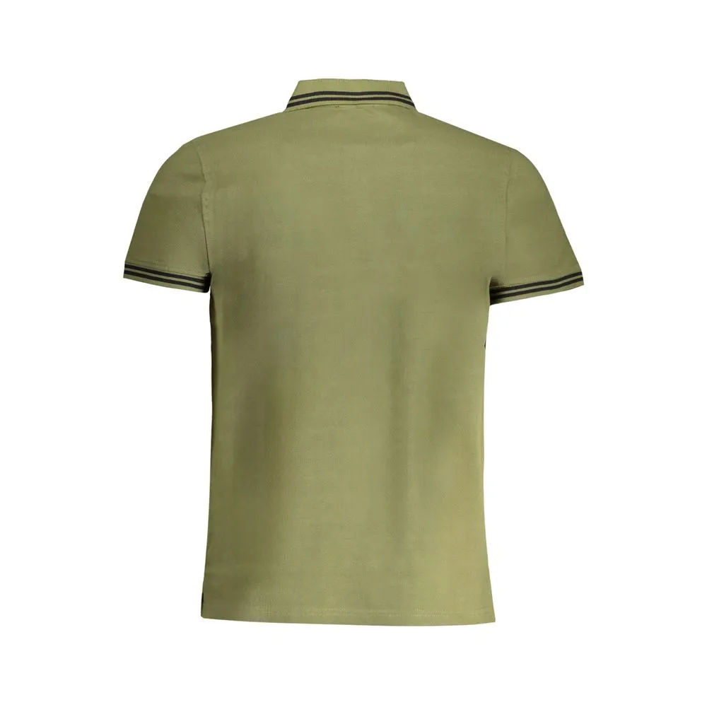 Green Cotton Polo Shirt sold by Louxly product image thumbnail 2