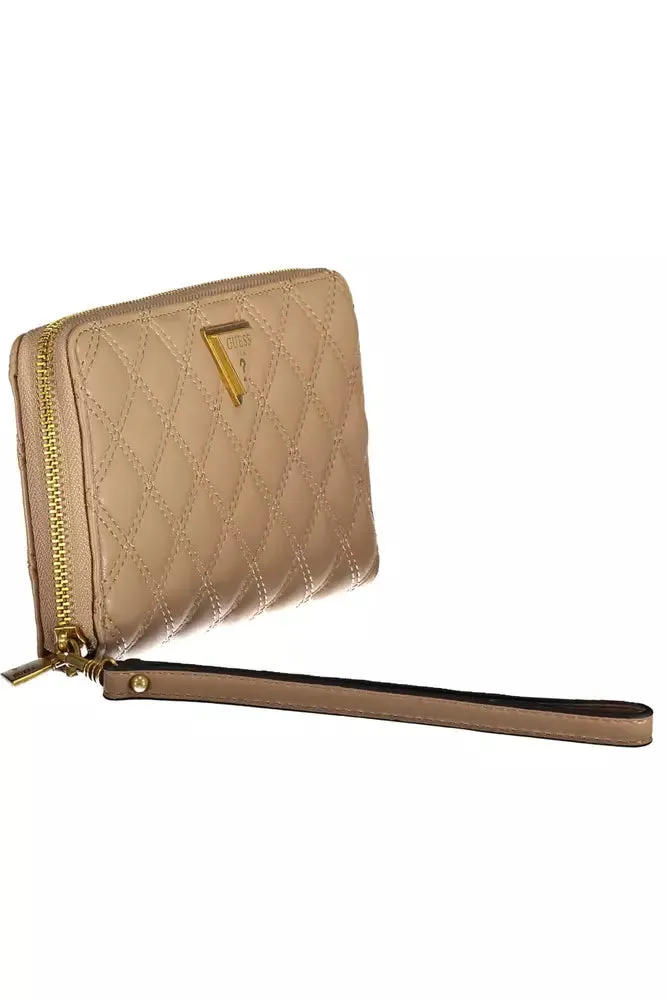 Beige Polyethylene Women Wallet sold by Louxly product image thumbnail 3