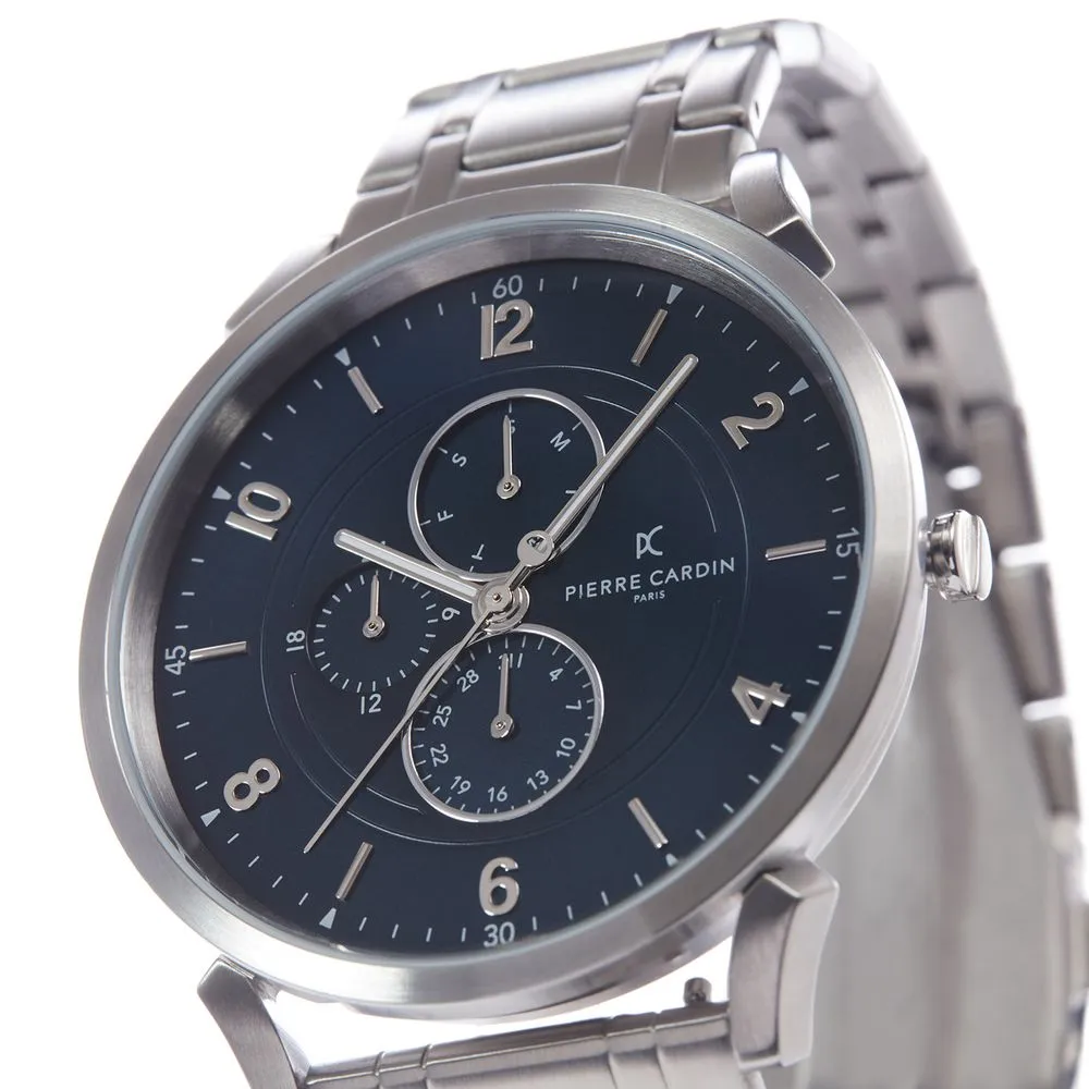 Silver Men Watch sold by Louxly product image thumbnail 2