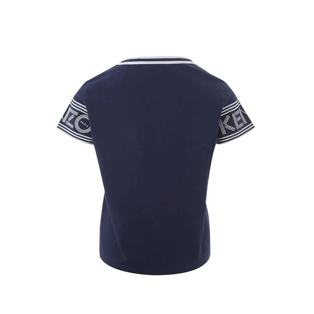 Elegant Blue Cotton Kenzo Top for Women sold by Louxly product image thumbnail 2
