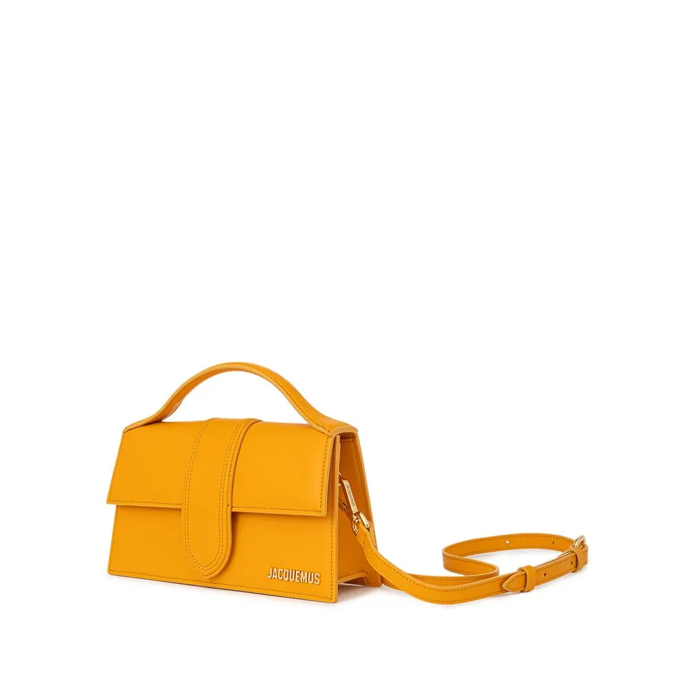 Orange Leather Handbag sold by Louxly product image thumbnail 3