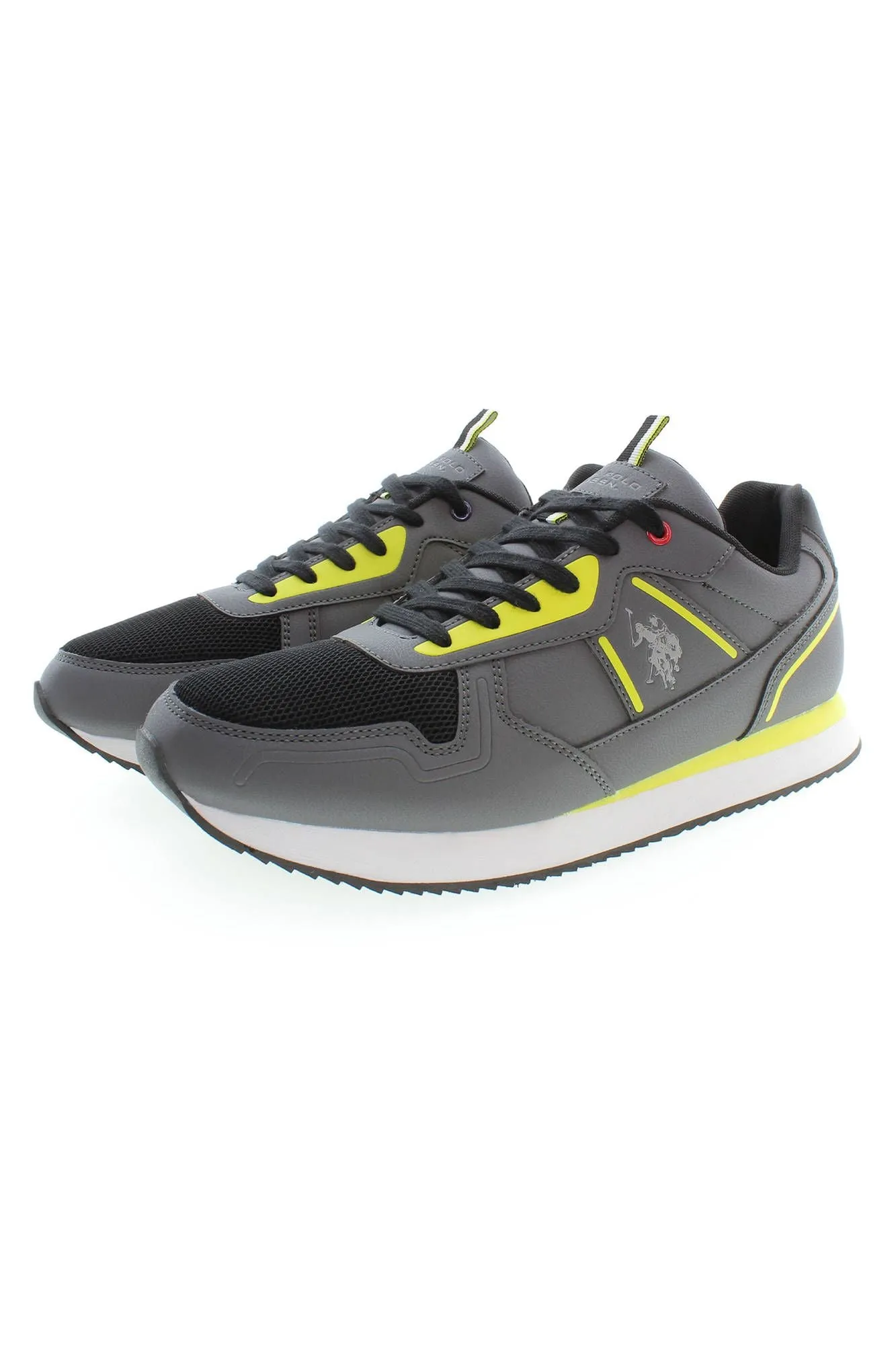 Gray Polyester Men Sneaker sold by Louxly product image thumbnail 3