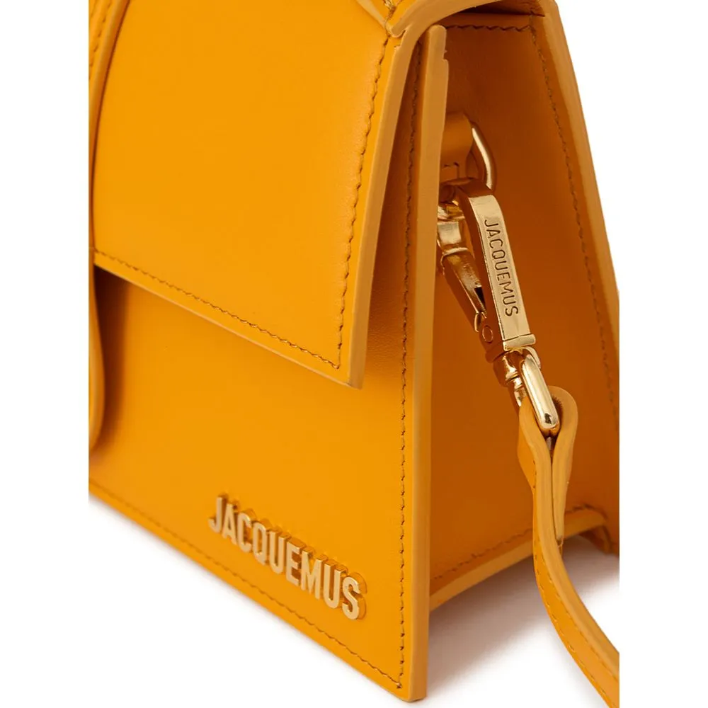 Orange Leather Handbag sold by Louxly product image thumbnail 4