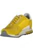Yellow Polyester Men Sneaker sold by Louxly
