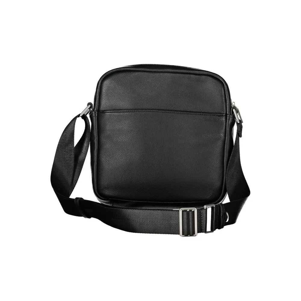 Sleek Black Polyethylene Shoulder Bag sold by Louxly product image thumbnail 2