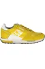 Yellow Polyester Men Sneaker sold by Louxly