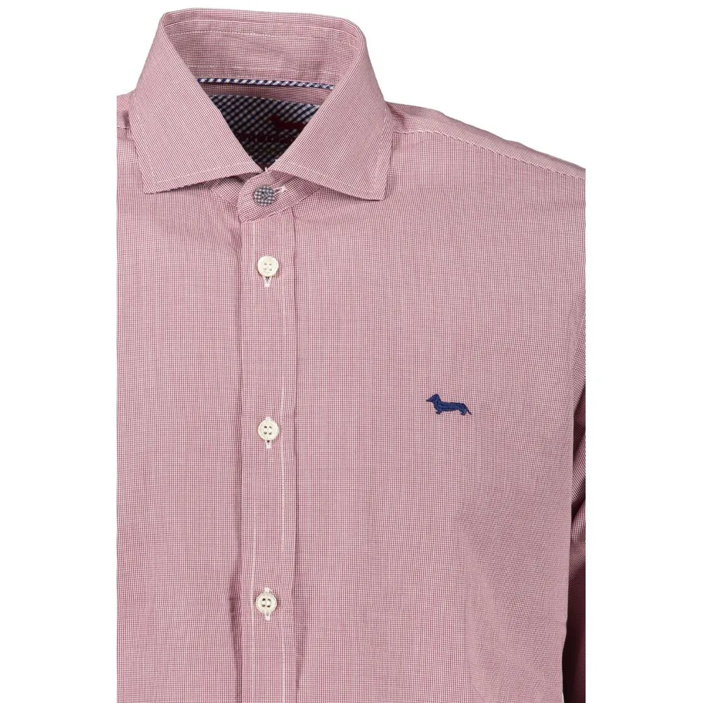 Chic Pink Narrow Fit Long Sleeve Shirt sold by Louxly product image thumbnail 2