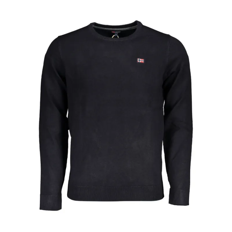 Blue Fabric Sweater sold by Louxly