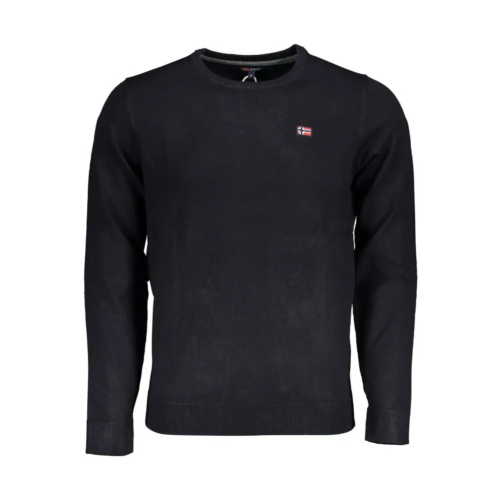 Blue Fabric Sweater sold by Louxly