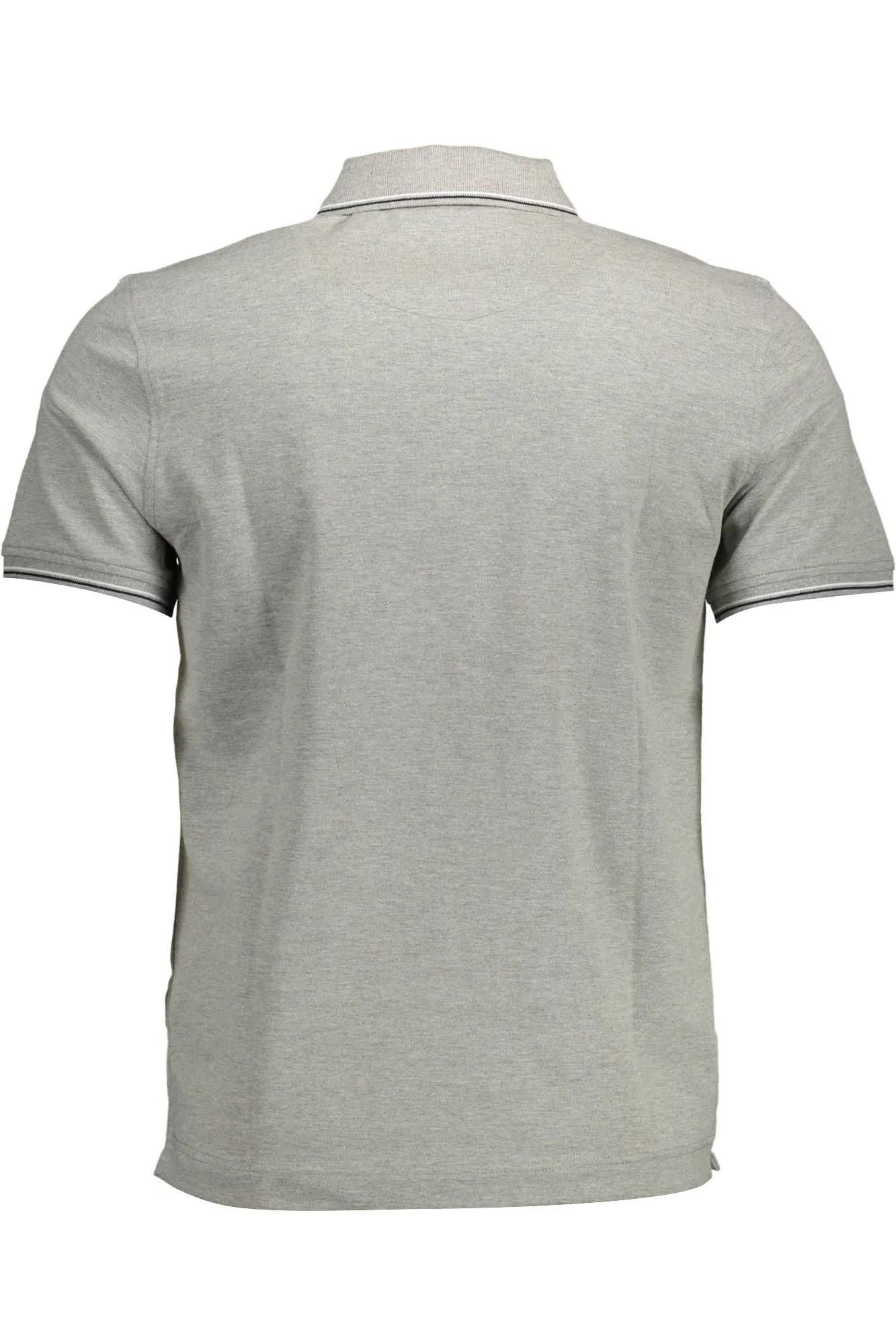 Gray Cotton Men Polo Shirt sold by Louxly product image thumbnail 2
