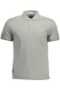 Gray Cotton Men Polo Shirt sold by Louxly