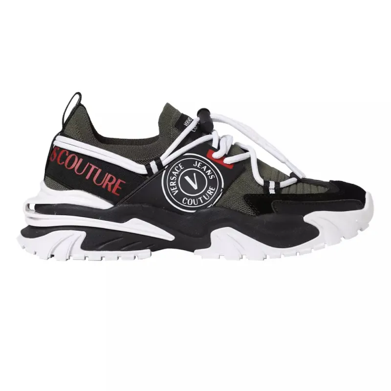 Army Leather Sneakers with Logo Accents sold by Louxly