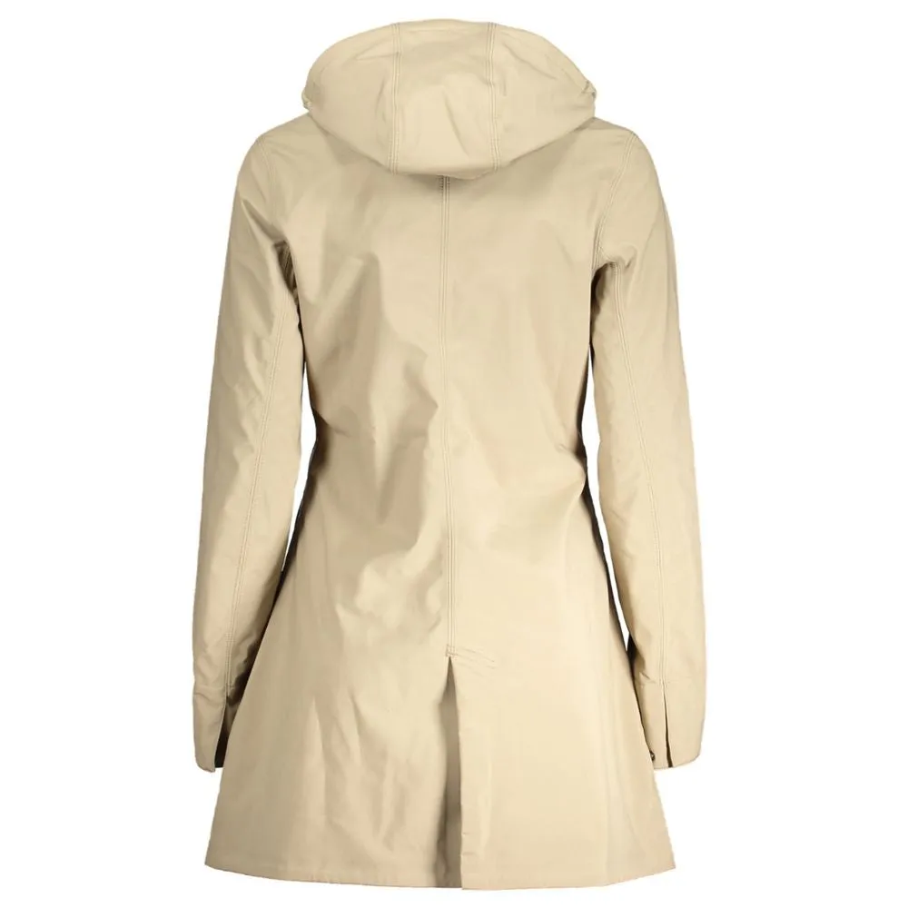 Beige Polyester Jackets & Coat sold by Louxly product image thumbnail 2