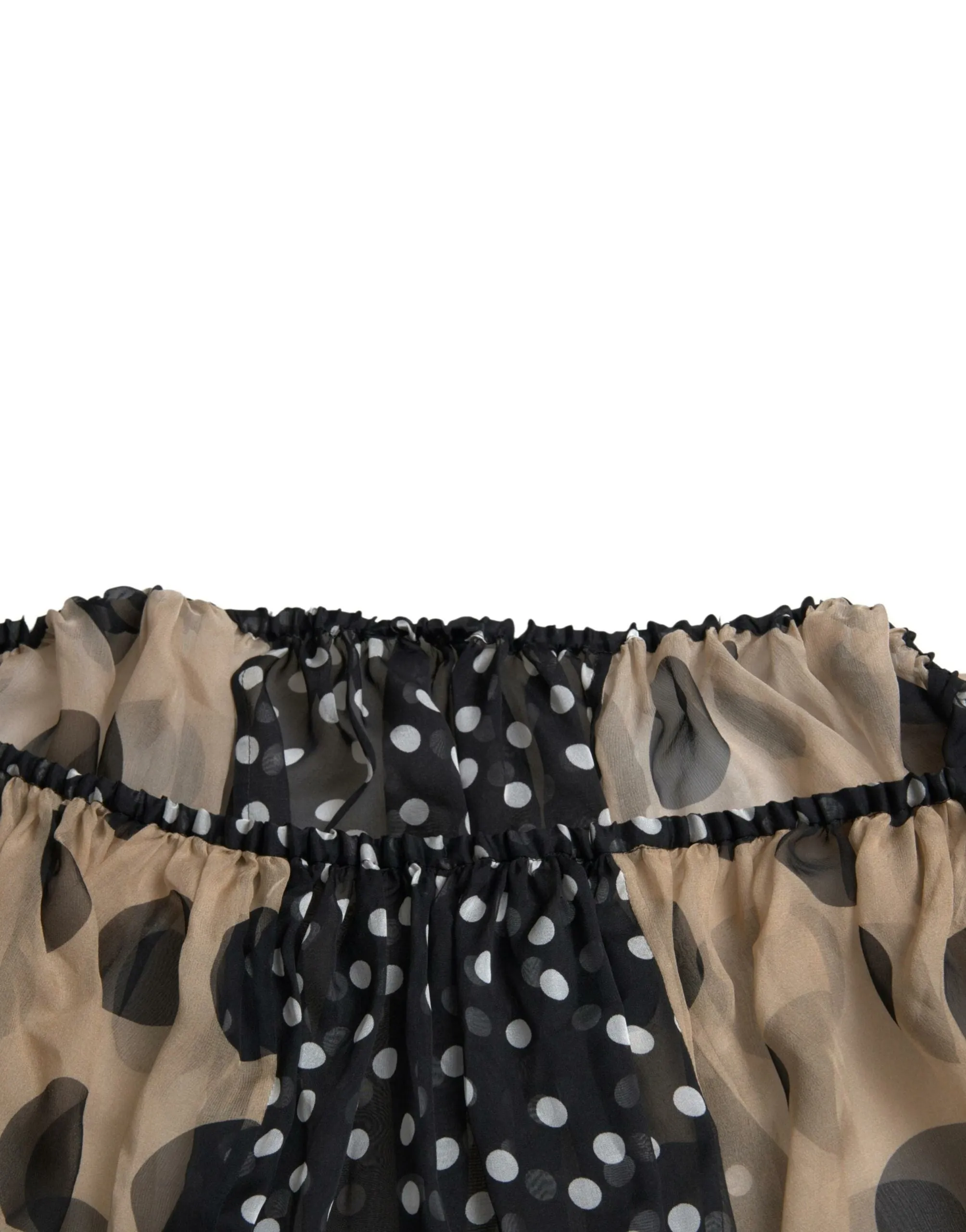 Elegant Polka Dot Silk Blouse sold by Louxly product image thumbnail 5