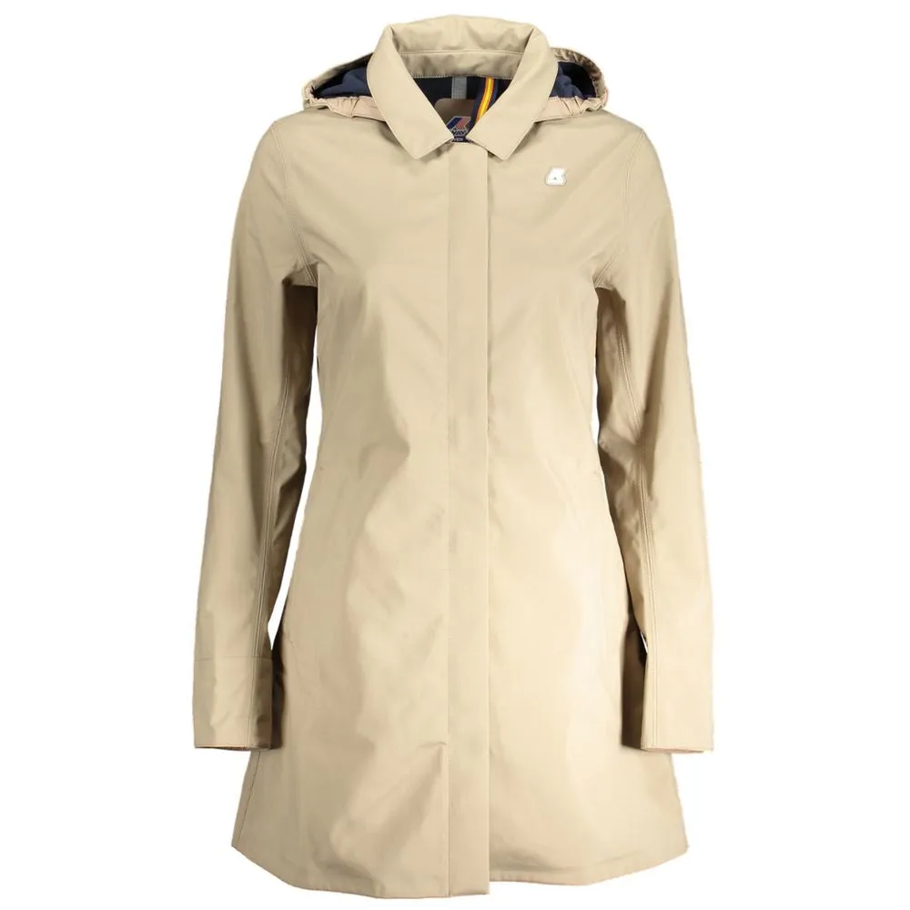 Beige Polyester Jackets & Coat sold by Louxly