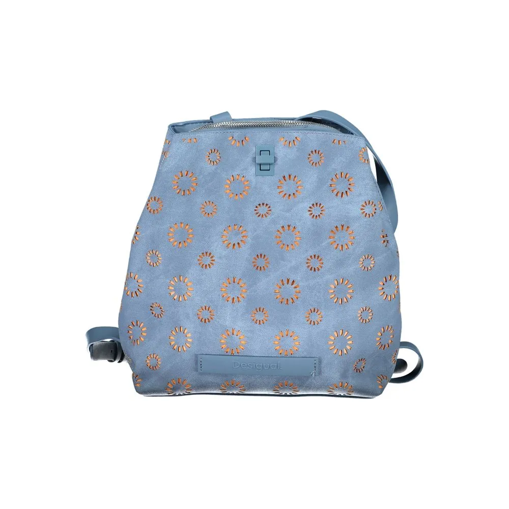 Light Blue Polyethylene Backpack sold by Louxly