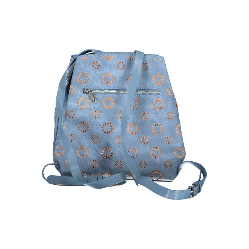 Light Blue Polyethylene Backpack sold by Louxly product image thumbnail 2