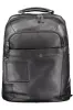 Black Leather Men Backpack sold by Louxly